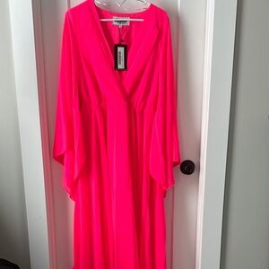 Meghan LA Vibrant Pink Dress